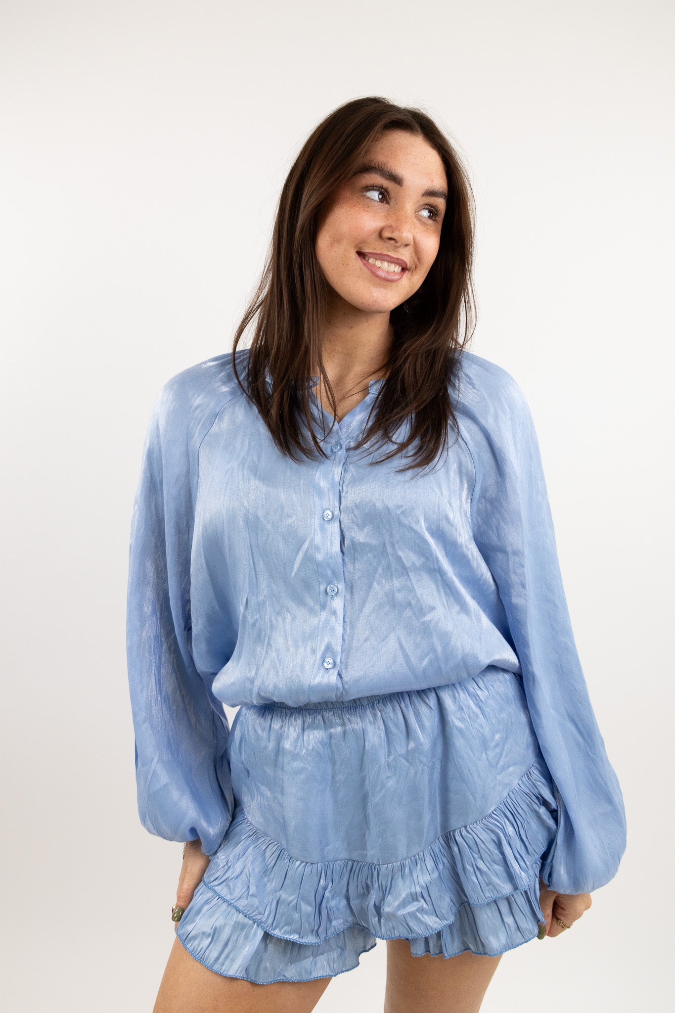 Pip satin blouse