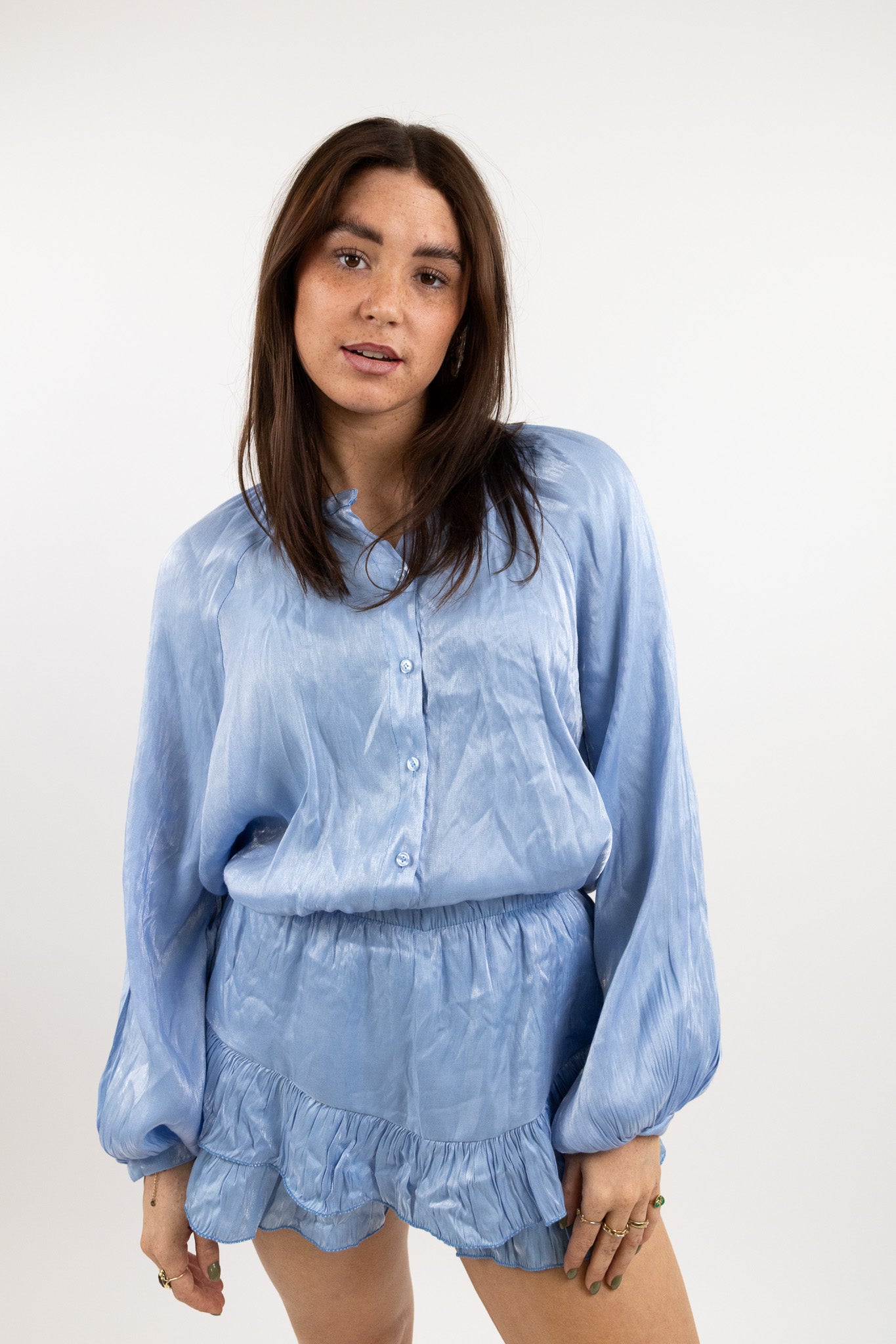 Pip satin blouse