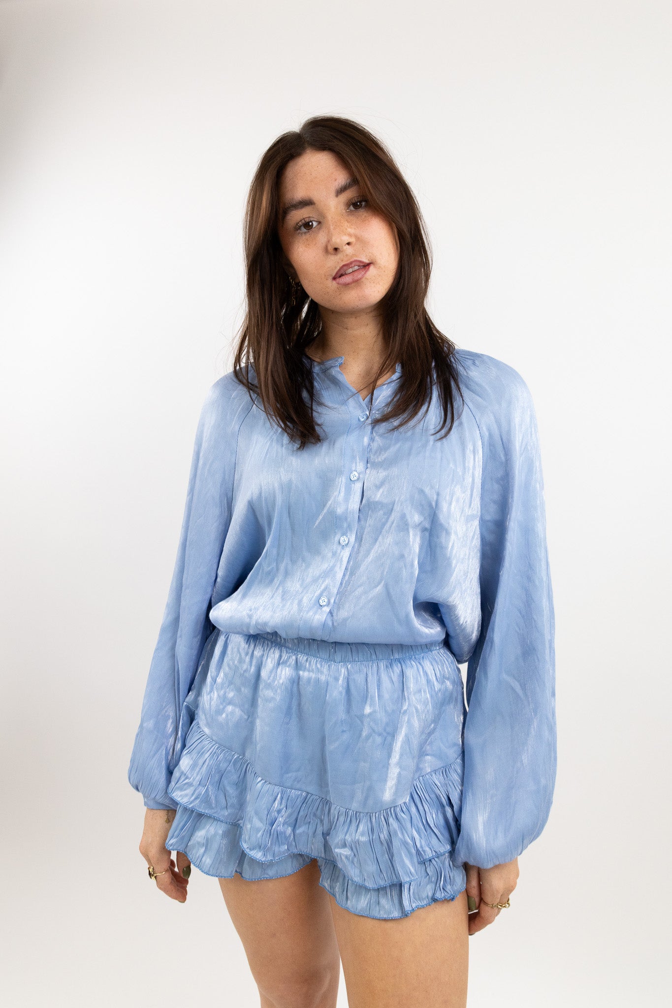 Pip satin blouse