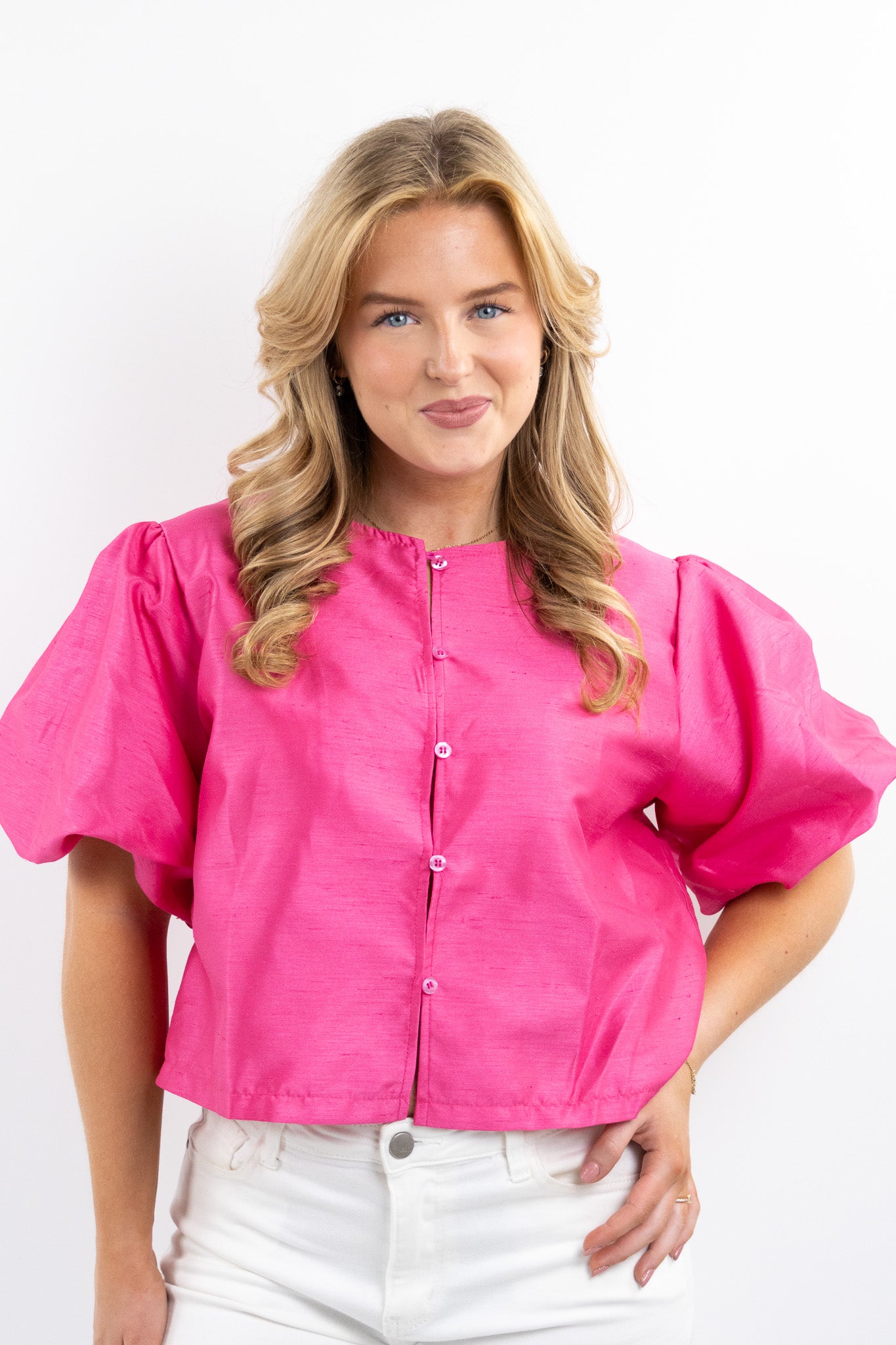 Nicky satin top