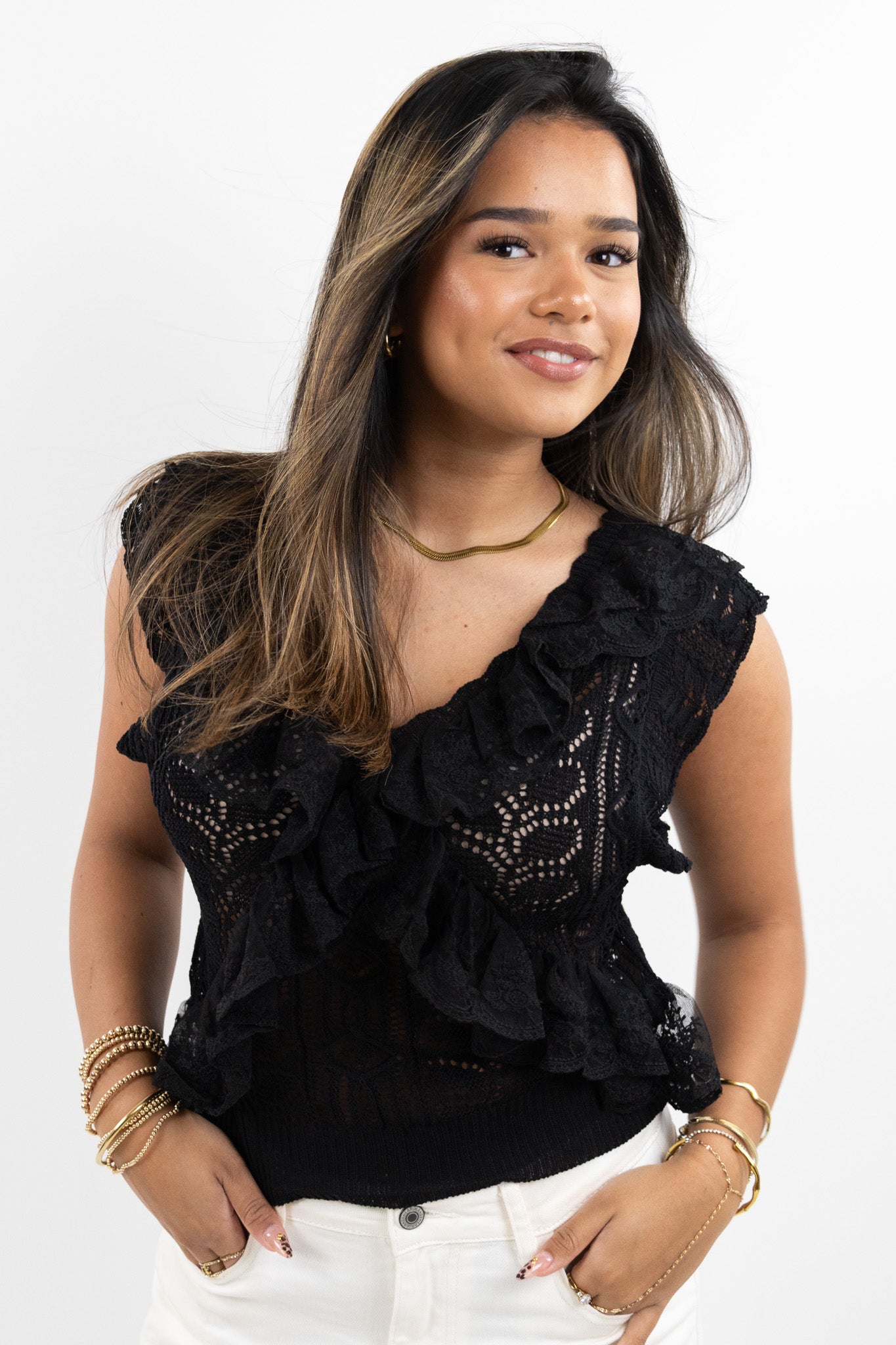 Mirea knitted top