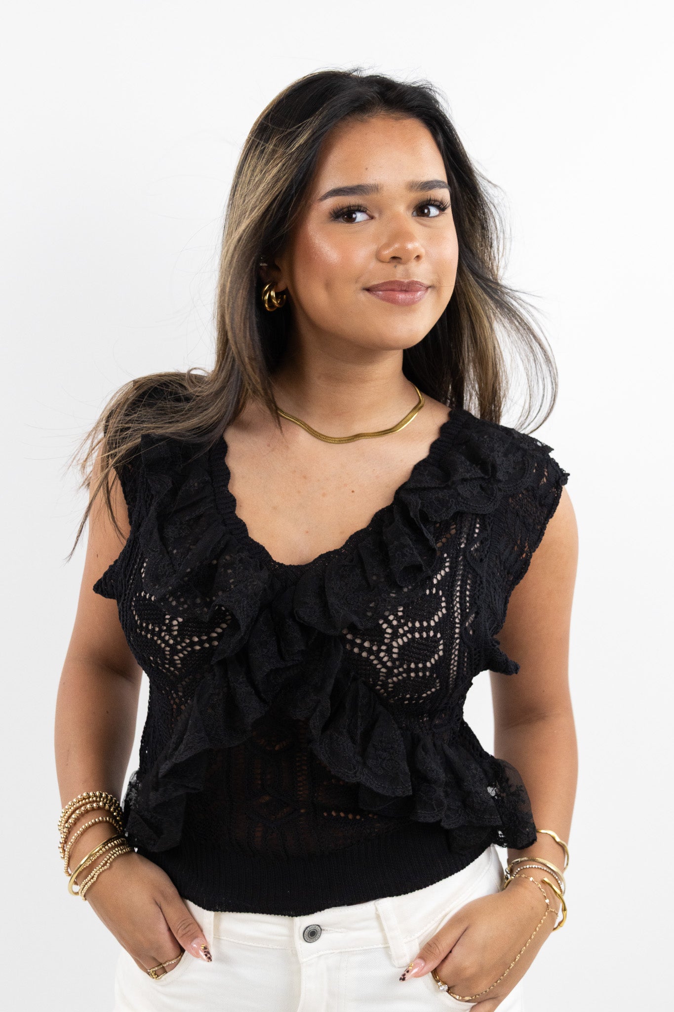 Mirea knitted top